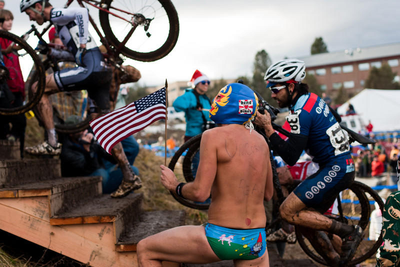 cyclo cross spectator