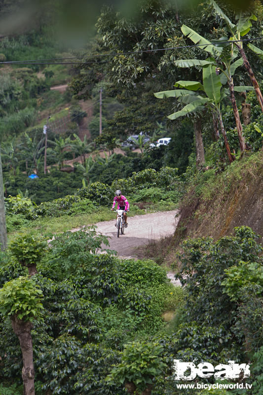 The climb at La Ruta