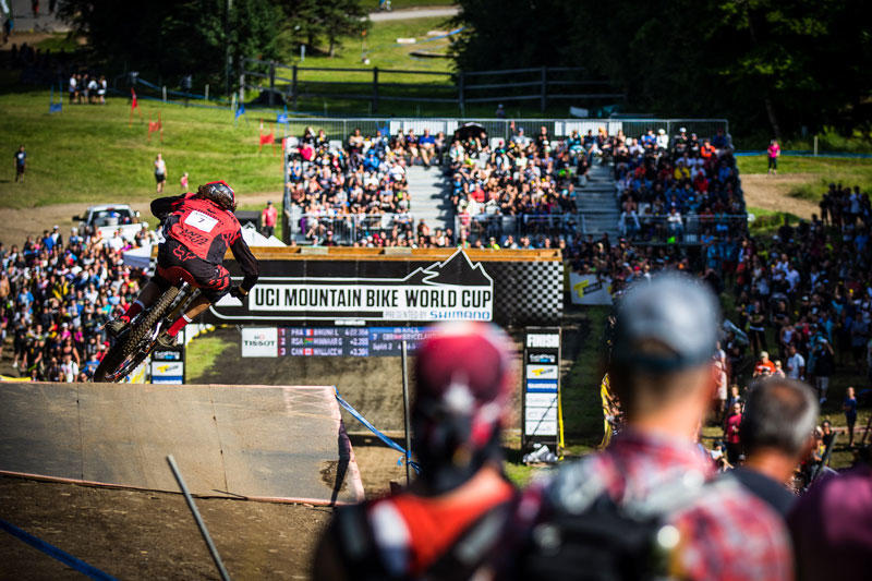 josh bryceland on his winning run