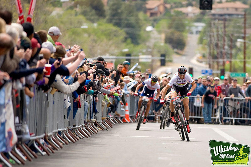 Sauser over Wells for the Sprint Finish