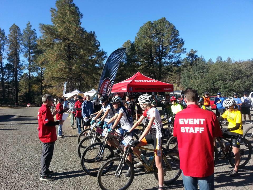 arizona high school mtb race - start line jitters