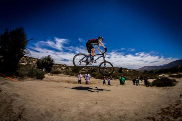 Enduro jump at Race #2 of the Socal Enduro Series