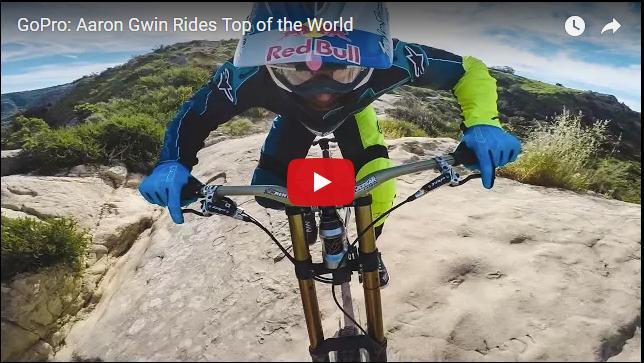 Aaron Gwin Ripping Laguna Canyon at nearly 40MPH