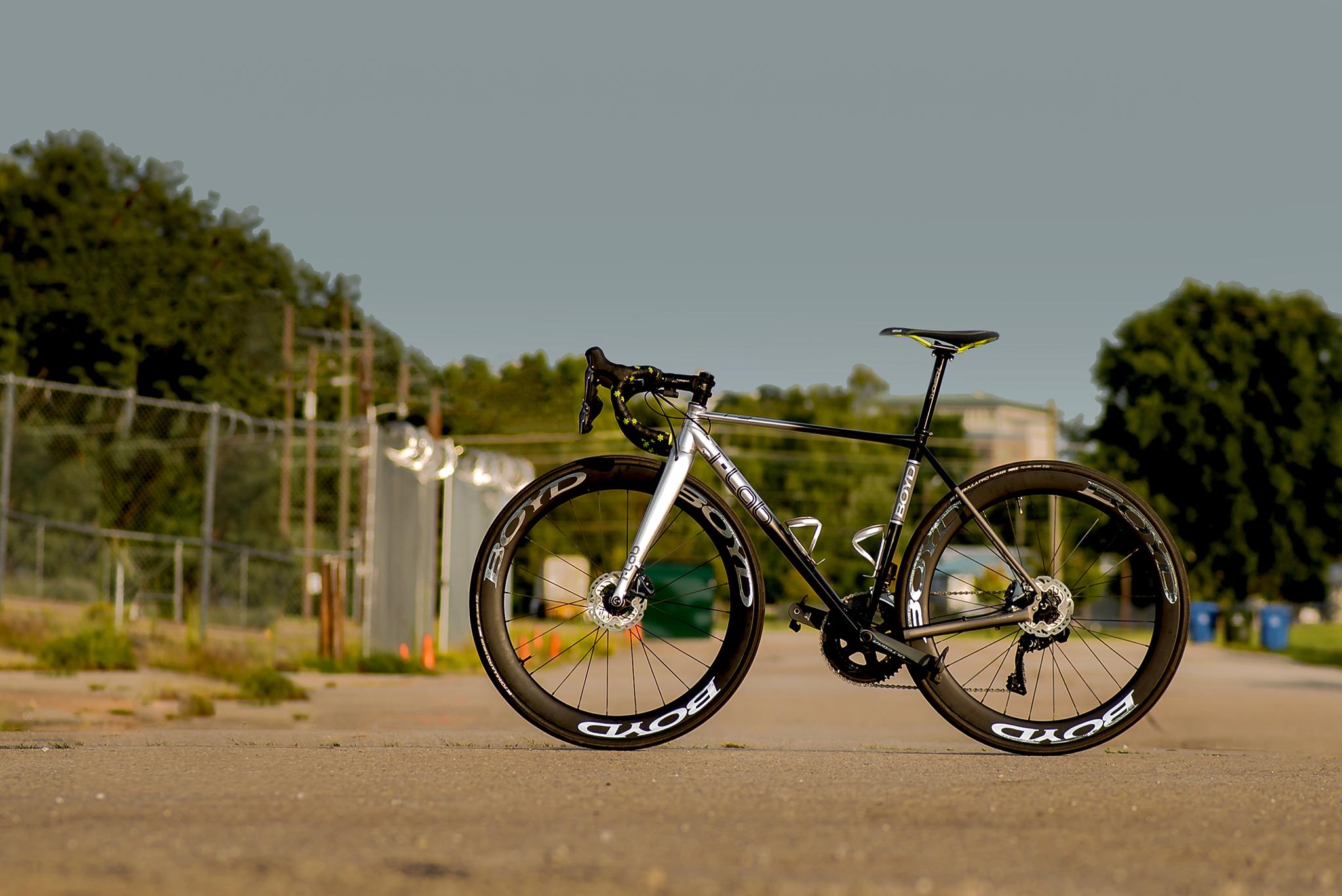 Boyd cycling Wheels and T-Lab road bike project