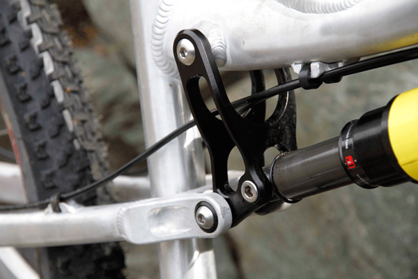2010 Kona Satori - 4-bar linkage